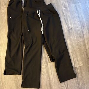 FIGS Black Scrub Pants